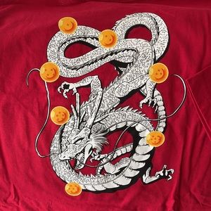 NWT Men’s Dragonball Z Primitive tshirt. Dragon design on the back